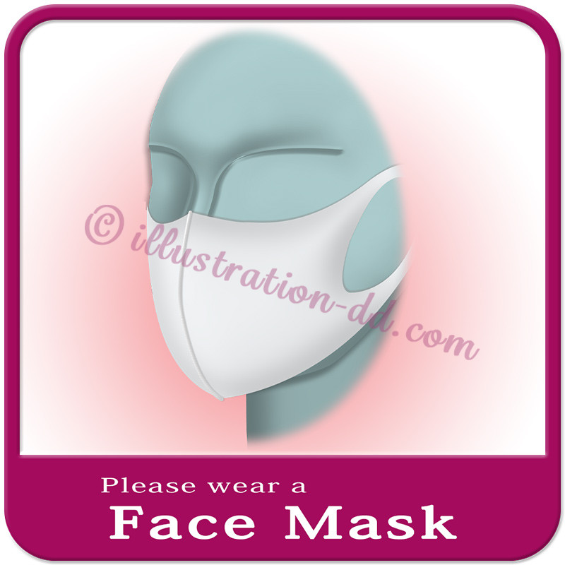 「Please wear a Face Mask」image